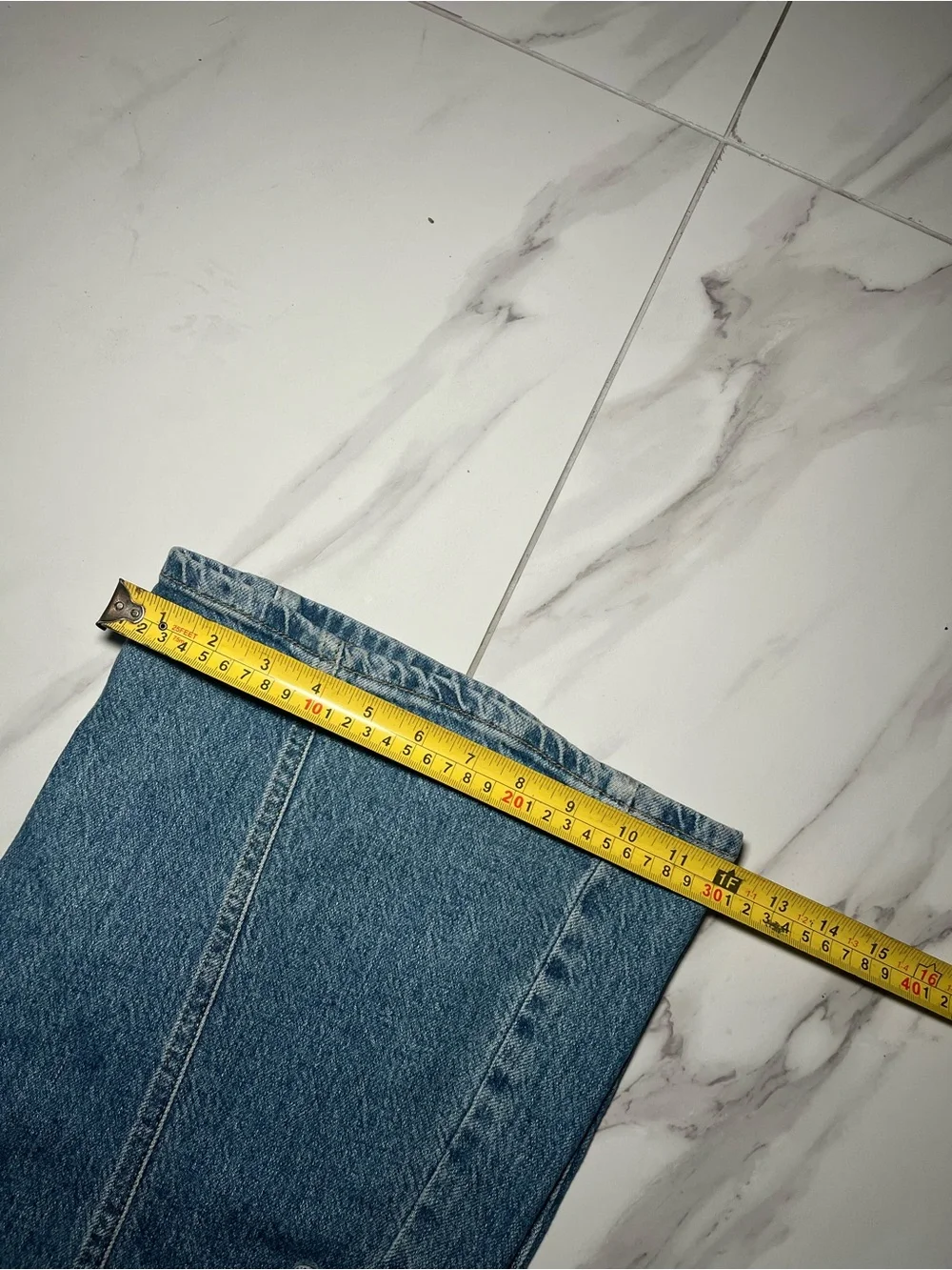 Free People Women’s Blue Denim Jeans - Classic High-Rise Boot Cut Style